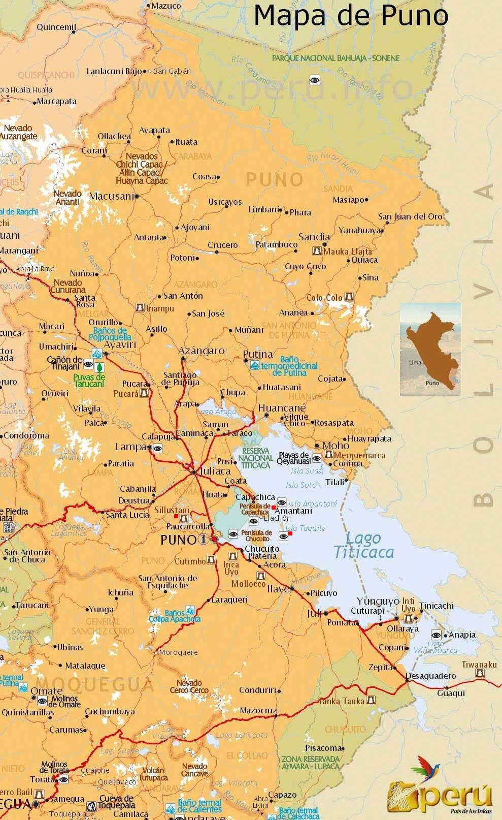 Puno Perú; Guía de Viaje de Puno 5 Distancias a Puno