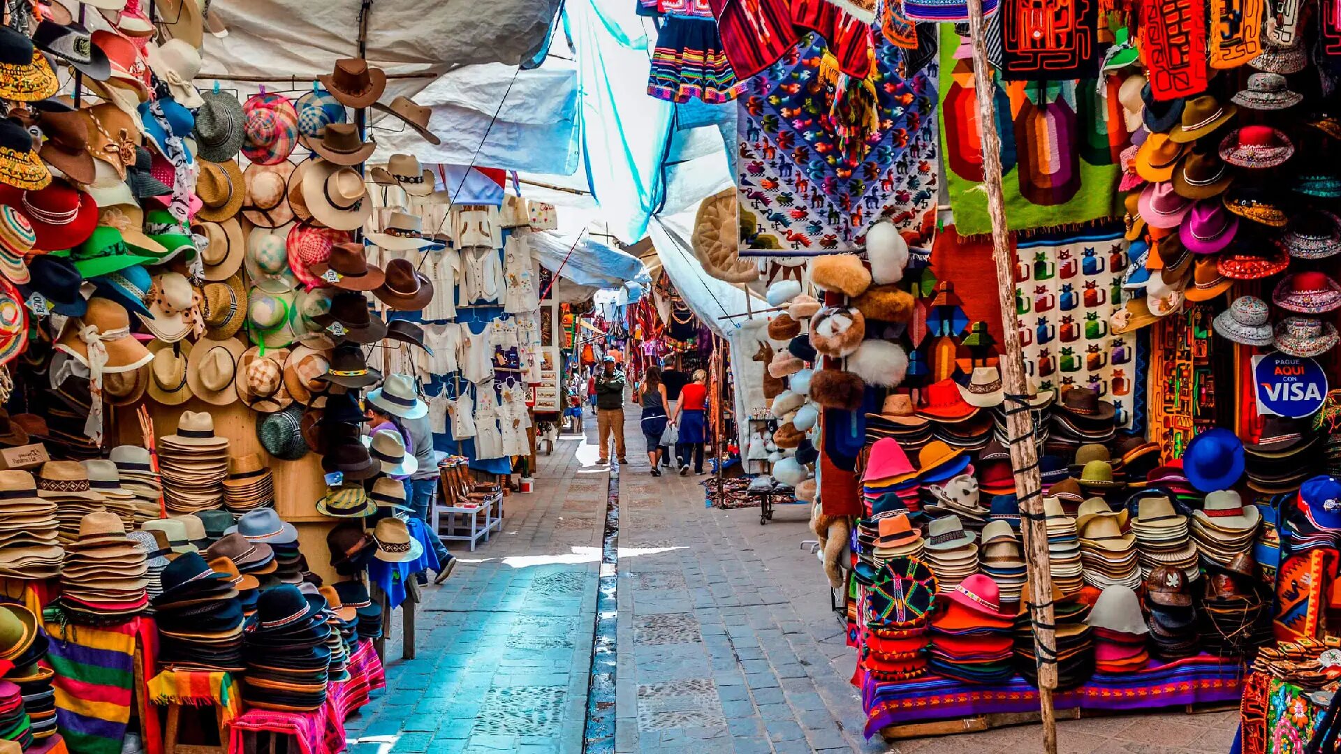 El Valle Sagrado de los Incas 5 El Mercado de Artesanías de Pisac
