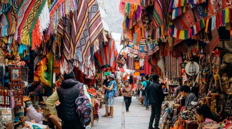 Valle Sagrado de los Incas 5 Mercado Artesanal de Pisac
