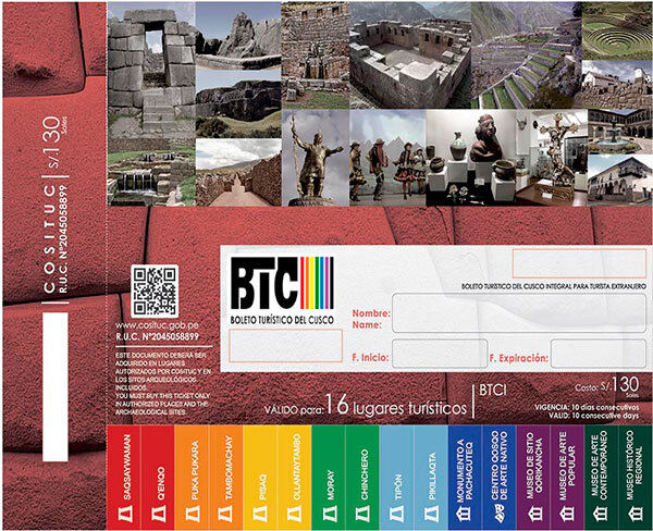 Boleto Turístico de Cusco 3 Tipos de Boleto Turístico de Cusco disponibles