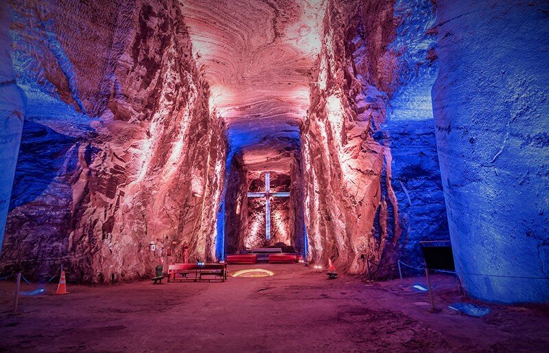 La Catedral de Sal de Zipaquirá, maravilla arquitectónica y artística número 1 de Colombia 2 Cómo llegar a la Catedral de Sal de Zipaquirá
