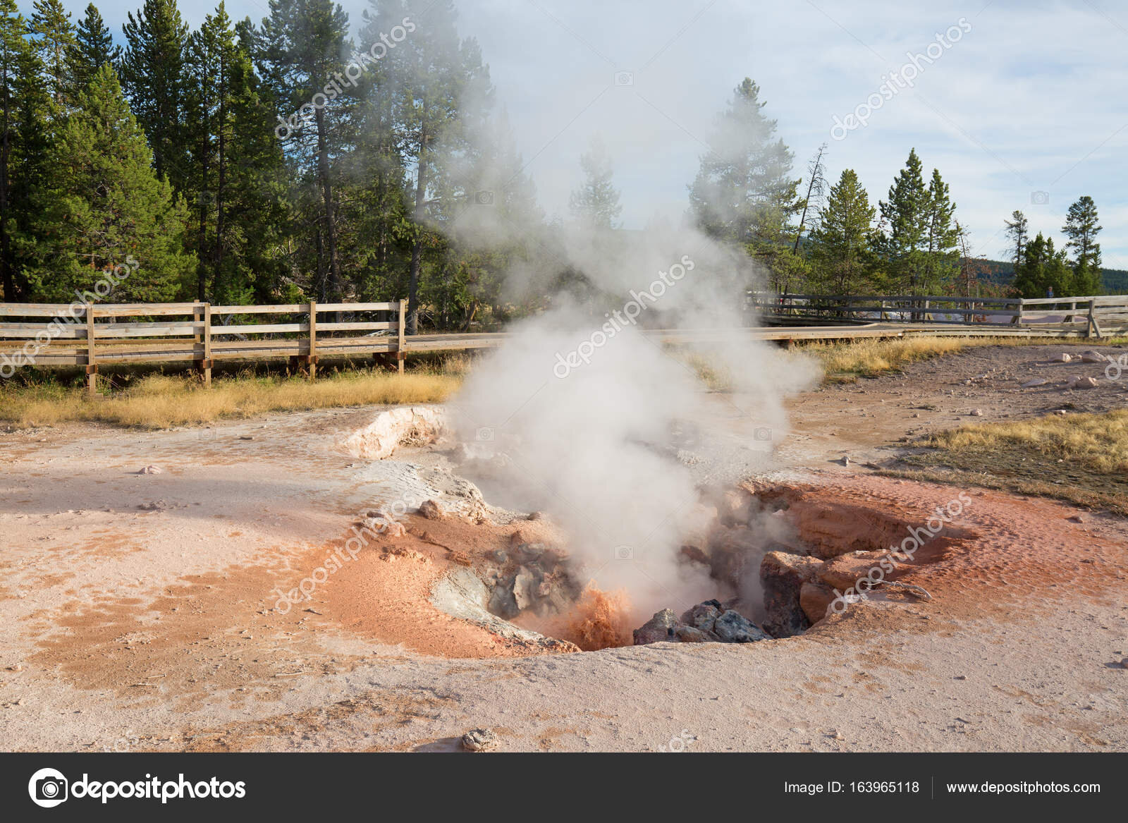 Zona de géiseres en Yellowstone 4 Descubrimientos en el Lower Geyser Basin