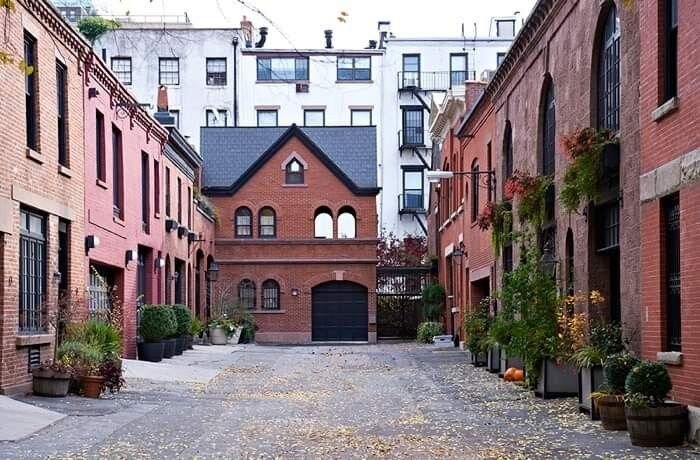 Las calles más bonitas de Nueva York 6 Grace Court Alley (Brooklyn Heights)