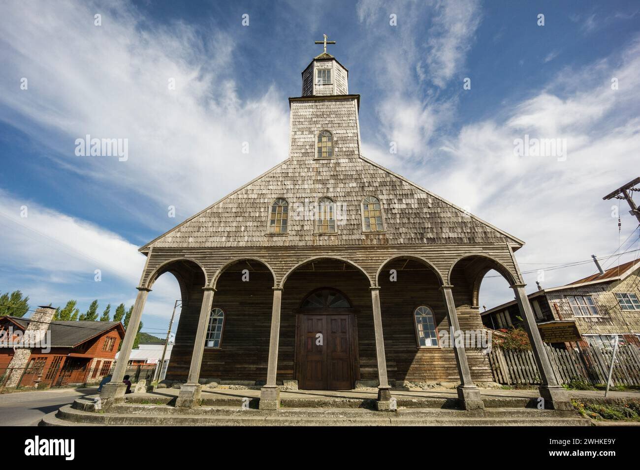 Ruta de las Iglesias de Chiloé 7 Iglesia Santa María de Loreto de Achao