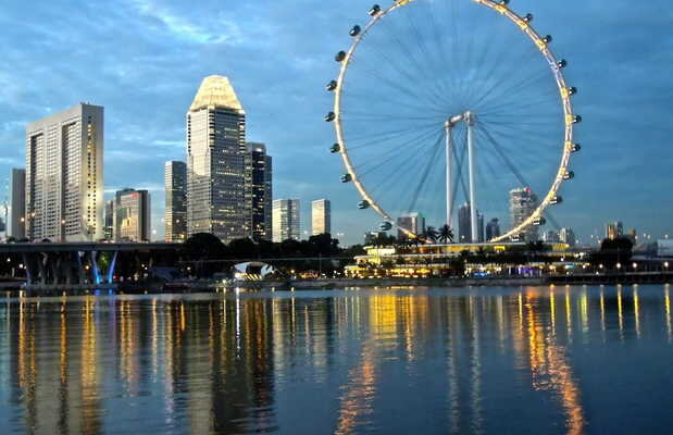 Singapur en 3 días 3 Mapa de la ruta por los alrededores del Marina Bay Sands