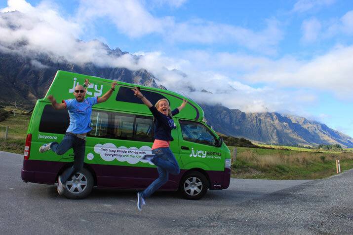 Alquilar autocaravana Jucy en Nueva Zelanda 5 Recomendaciones para viajar en caravana por Nueva Zelanda