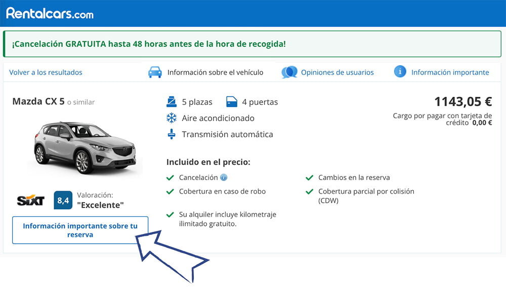 Requisitos para alquilar un coche en Estados Unidos