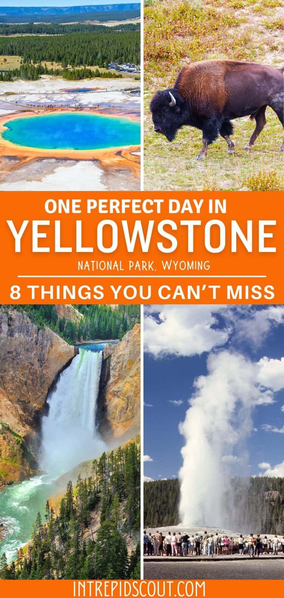 Zona de géiseres en Yellowstone 5 Un día tranquilo en Yellowstone